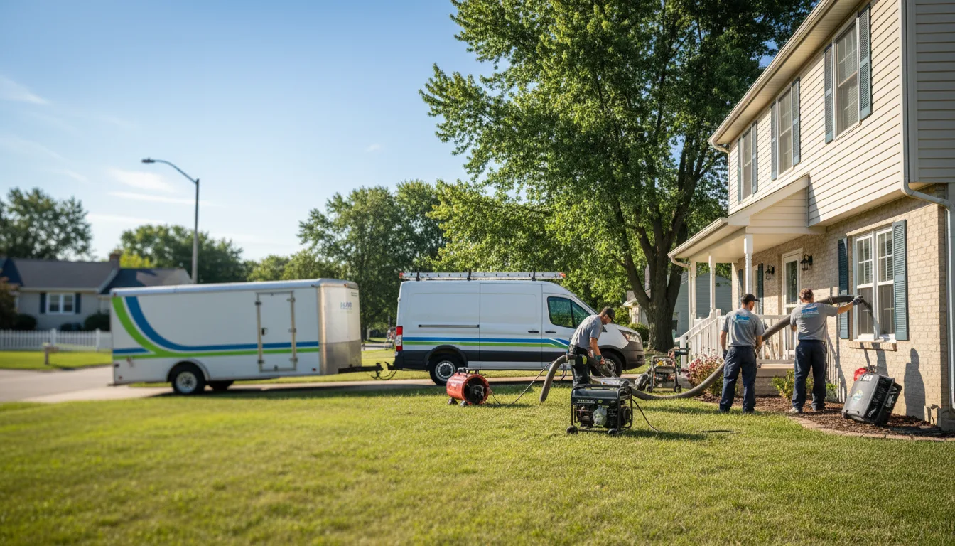 Flooded Basement Restoration And Cleanup With Repair in Presque Isle, MI near me